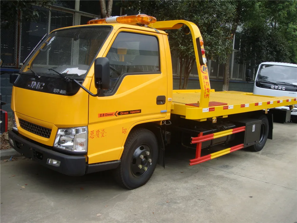 4x2 china cheap mini 3 tons flatbed tow truck for sale in dubai