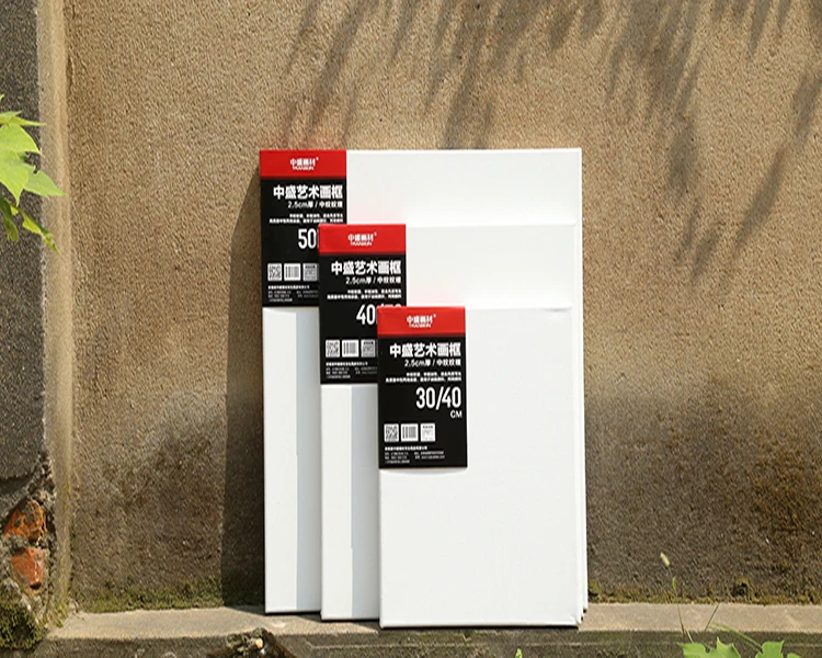 30cm*40cm Pine Wood,Economy ,Cheap Blank Stretched Canvas Wooden Frame Set Mini Stretched Canvas