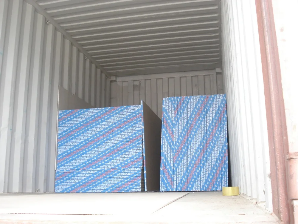 
Standard Paper Faced fireproof Gypsum Board Price Plasterboard For Drywall 