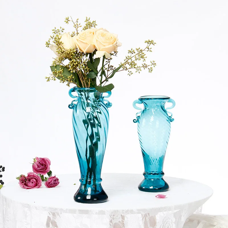 
Florero De Vidrio Home Decoration Christmas Popular Color Replacement Transparent Cylinder Glass Vase 
