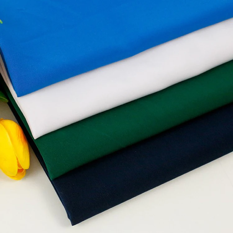 Factory wholesale high quality plain woven dyed polyester koshibo fabric