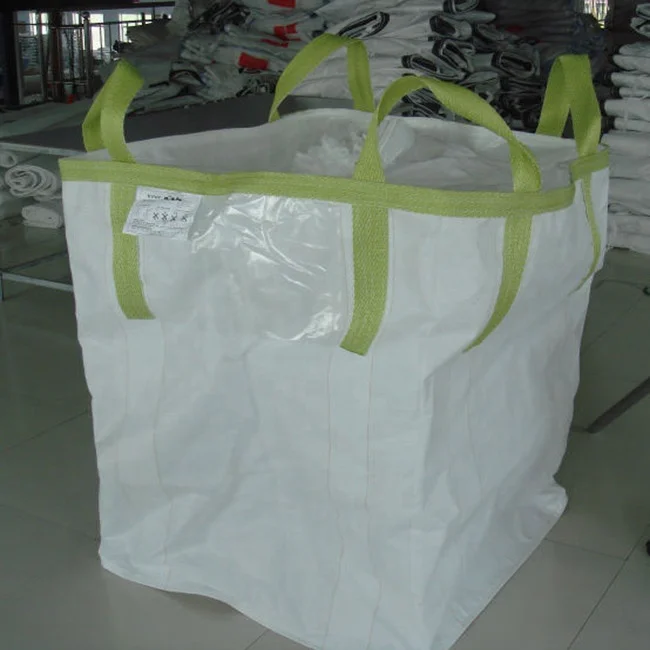 Flap top discharge spout full loop 2 ton jumbo bag