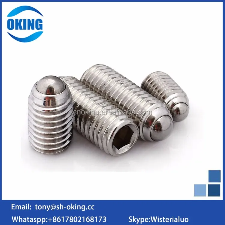 M2 - M20 socket set screw with ball point