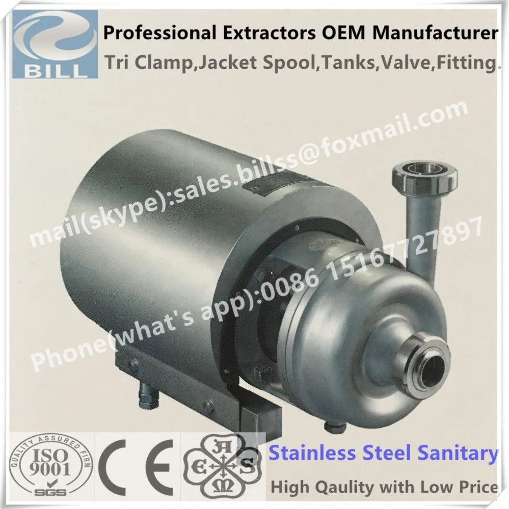 Stainless Steel Sanitary Centrifugal Pumps with ABB motor