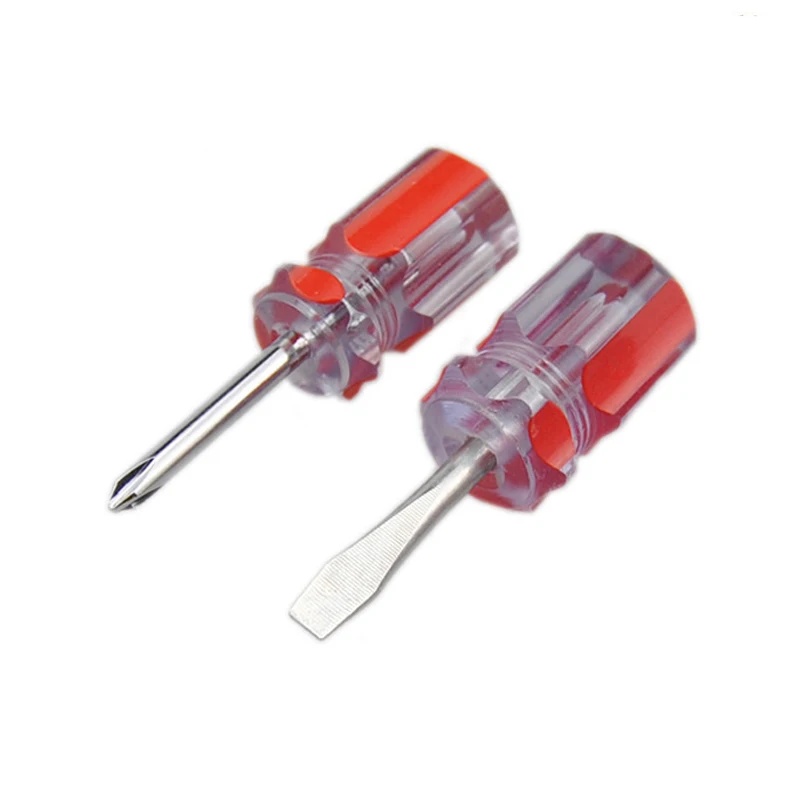 Dual Purpose Short Distance Screwdriver Set Phillips and Slotted Screw Driver Mini Screwdriver Hand Tools