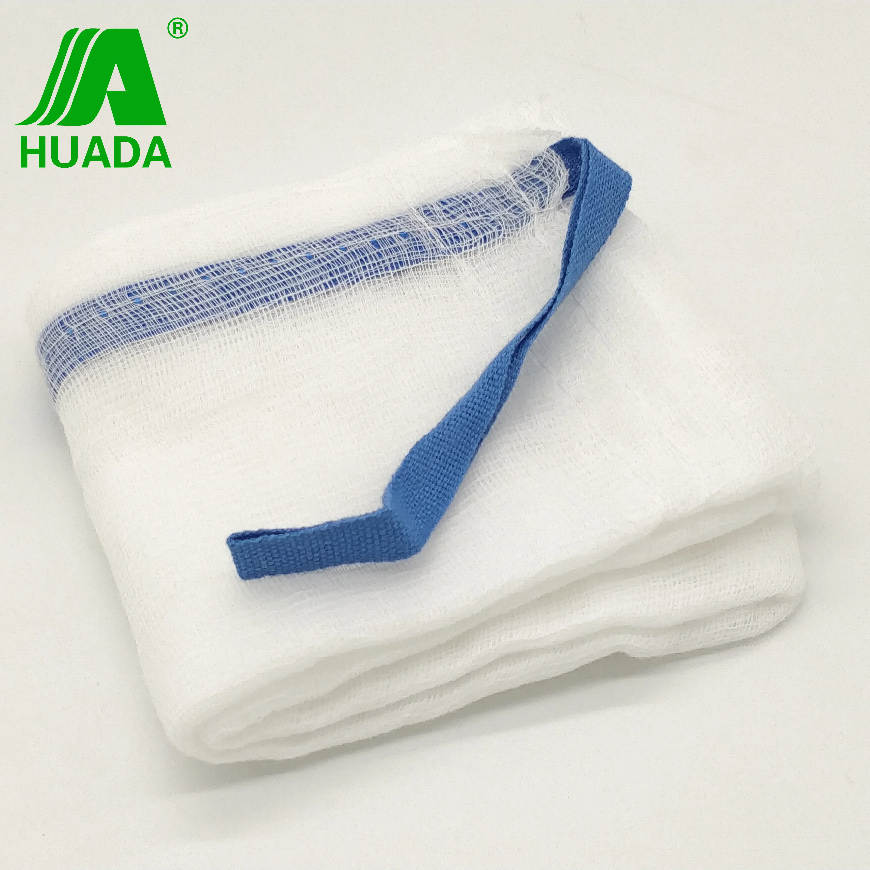 Medical abdominal hemostatic  Gauze  Lap Sponge, 5pcs/pkt, sterile, pre- washed , 30 x 30 x 12ply with x-ray detectable chip