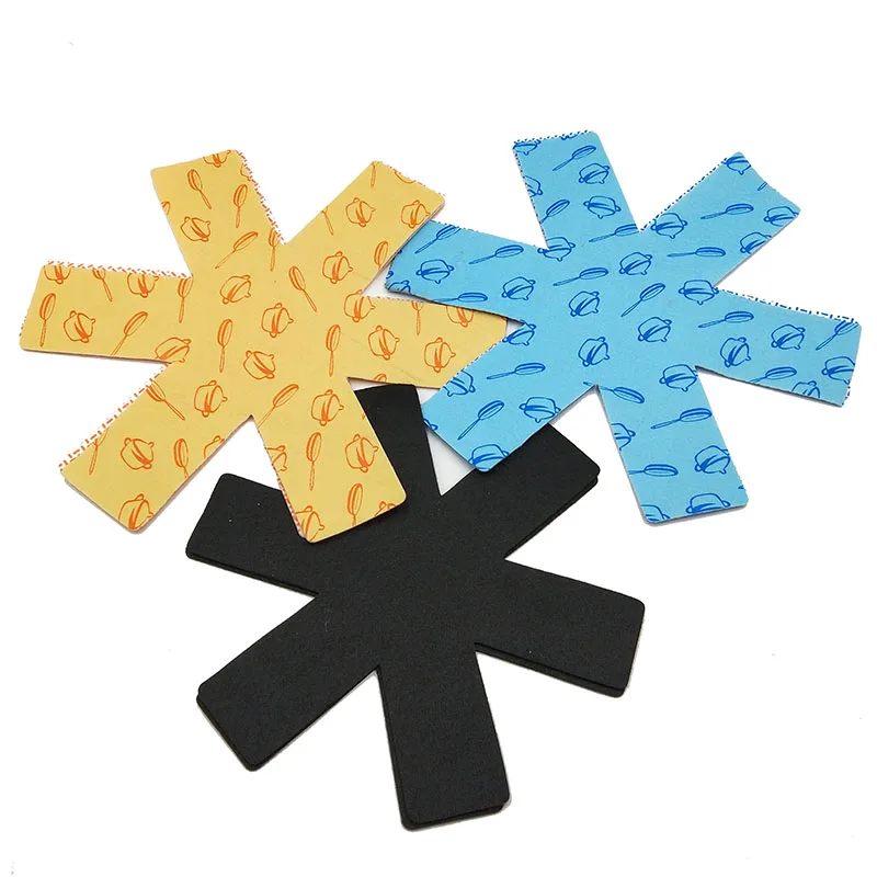 Fashion design flower polyester fiber needle punched Non Woven Fabric Pot Mat