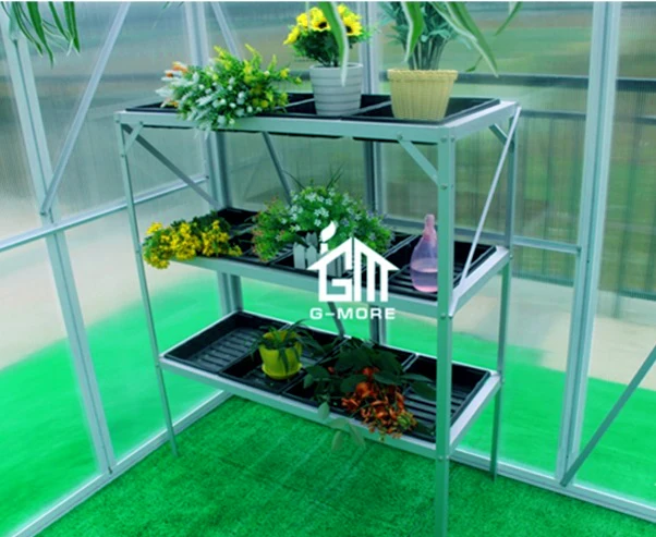 DIY подставка для пускового лотка семян для дома и улицы с 3 уровнями