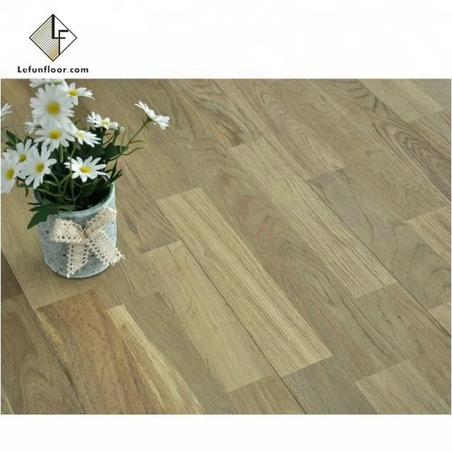 Interlocking floor timber strip click flooring