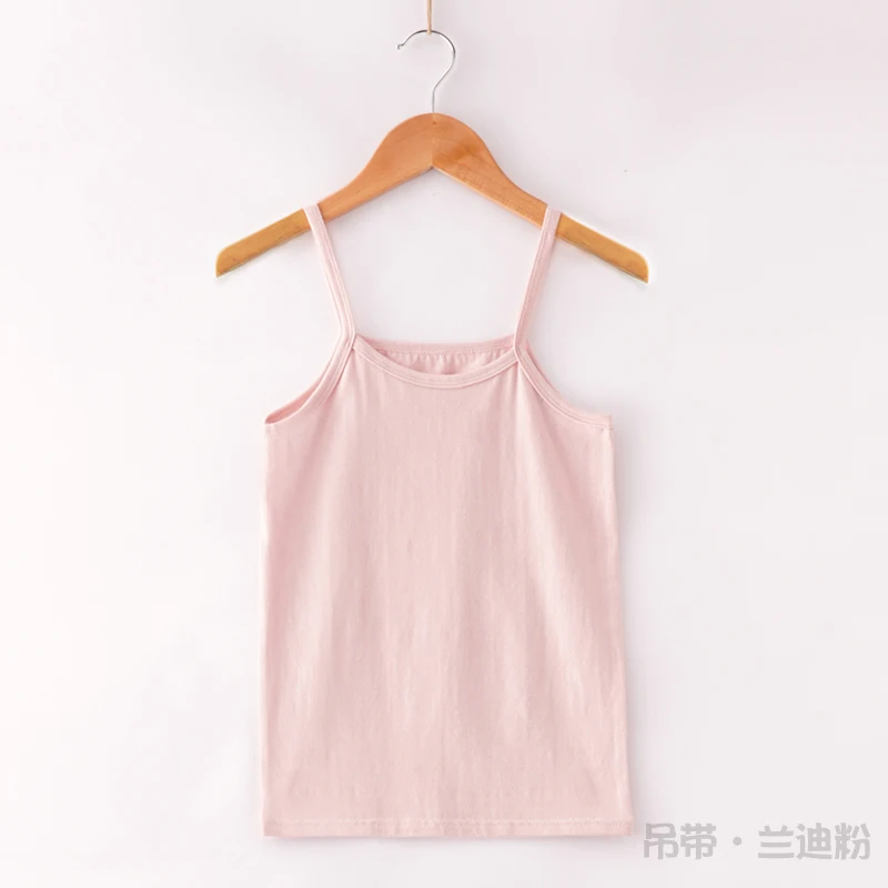 
Girls Solid White Tagless Cami Super Soft Undershirts (3/Pack) 