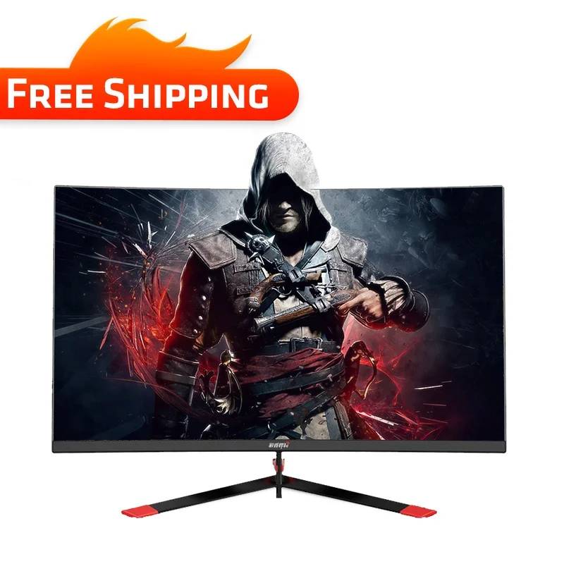 
Europe Free Shipping 27 Inch 1080p 144hz Curve Led Lcd Computer Gaming Monitor 