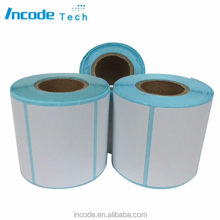 Different Size Thermal Paper Label Rolls / Self-Adhesive Paper Label Printing Paper
