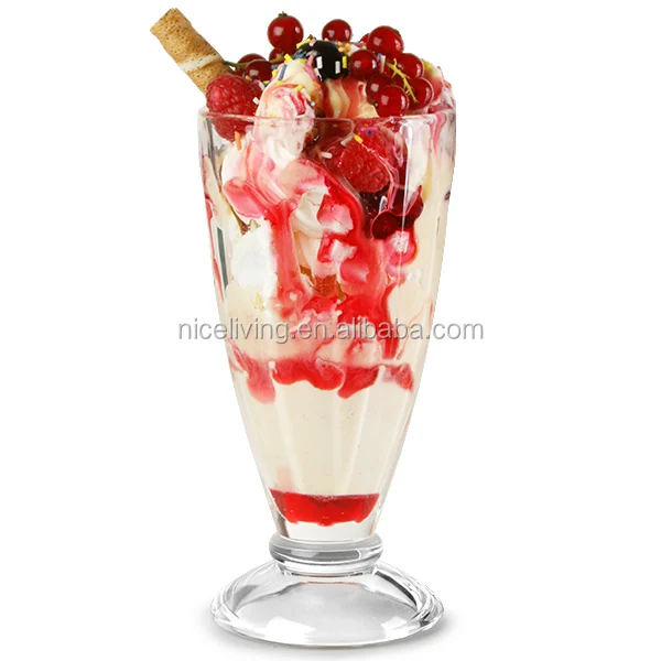 Ribbed Ice Cream Sundae Glass 12oz / 345ml