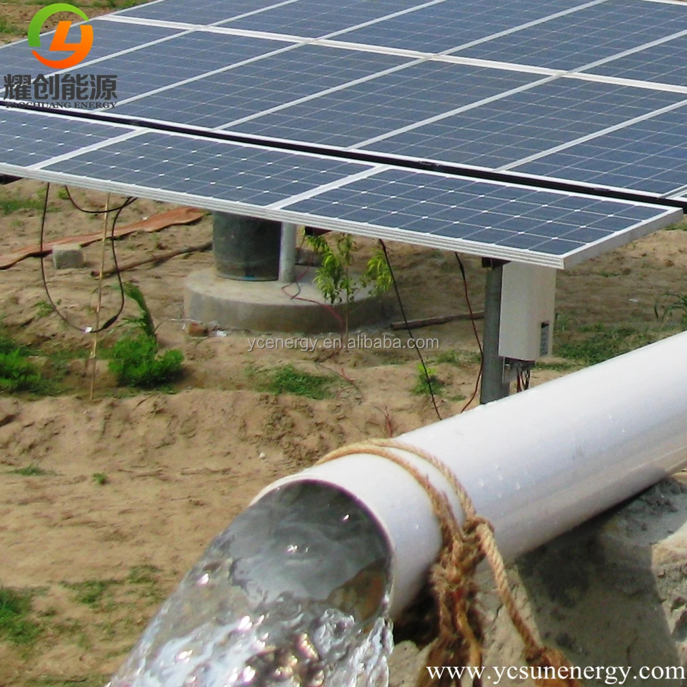 8 inch diameter 50HP 37KW solar submersible water pump for deep well borehole