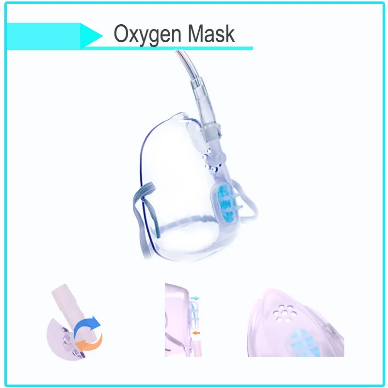 
Manufacturer OEM Nasal Oxygen Venturi Facial Mask 