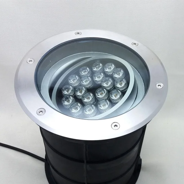 IP65 Waterproof Underground Light 3W 6W 9W 12W 18W 24W 36W Beam Angle Adjustable LED Inground Light