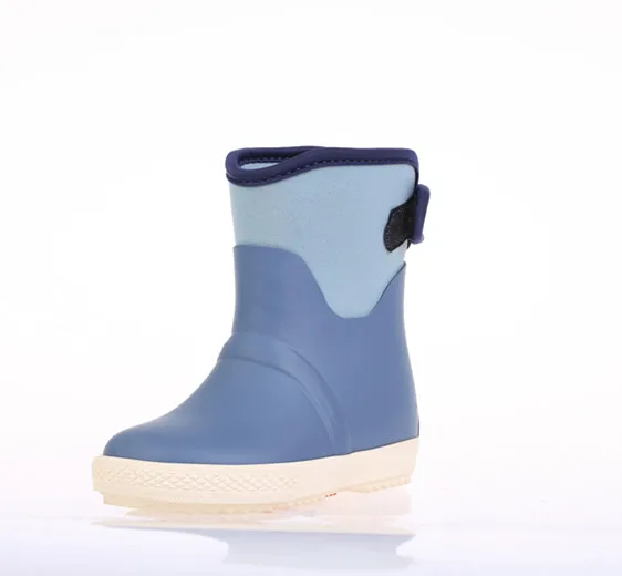 kids neoprene rubber rain boot