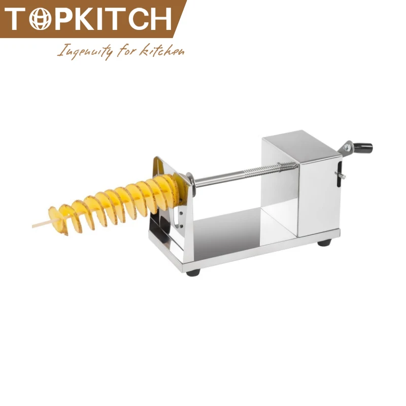 Tornado Vegetable Fruit Potato Slicer Machine Spiral Potato Chips Cutter Twister
