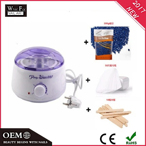 2017 Professional Wax Warming Kit Depilatory Wax Heater Set With Roller Wax Warmer Set