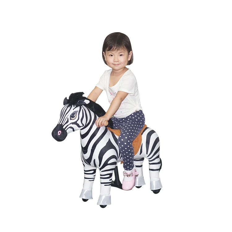 Zebra Ride Horse Toys Walking Mechanical Horse