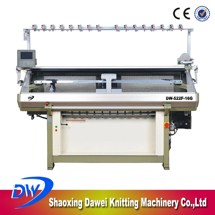 ДАВЭЙ DW-522F 52 Дюймов 16 Г Воротник Тип Продукта Компьютер С Плоским Вязальные Машины Пряжи