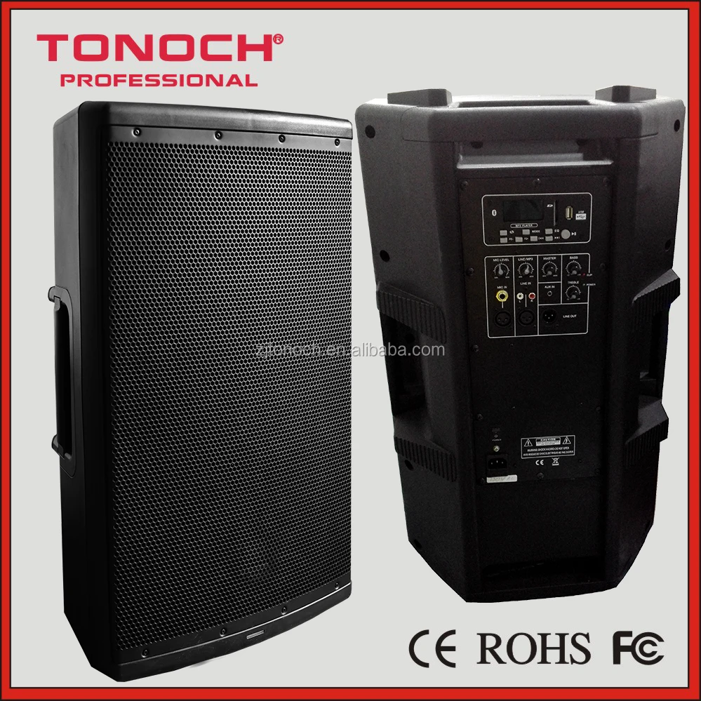 15 inch high power 600 watt wired speaker