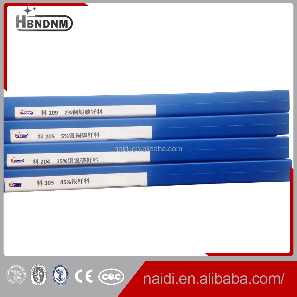 aws a5.8 bcup-6 phos copper silver alloy solder welding wire for air conditioner