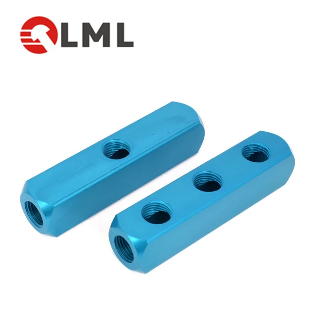 CNC Milling Machining Precision Metal Stainless Steel Aluminum Hydraulic Valve Manifold Block