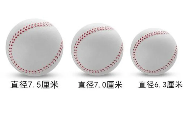 
Stock and Customized Soft PU Foam Baseball Softball For School Kids 