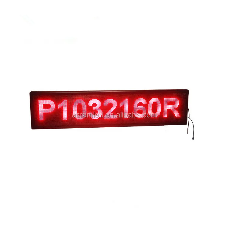 PH10 two face led programmable sign display board, double sided outdoor scrolling led sign