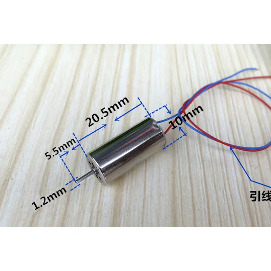 Микро 1020 мотор без сердечника четырехосевой мотор для пересечения шпинделя NdFeB супер Магнитный 7,4 в мотор с полым стаканом