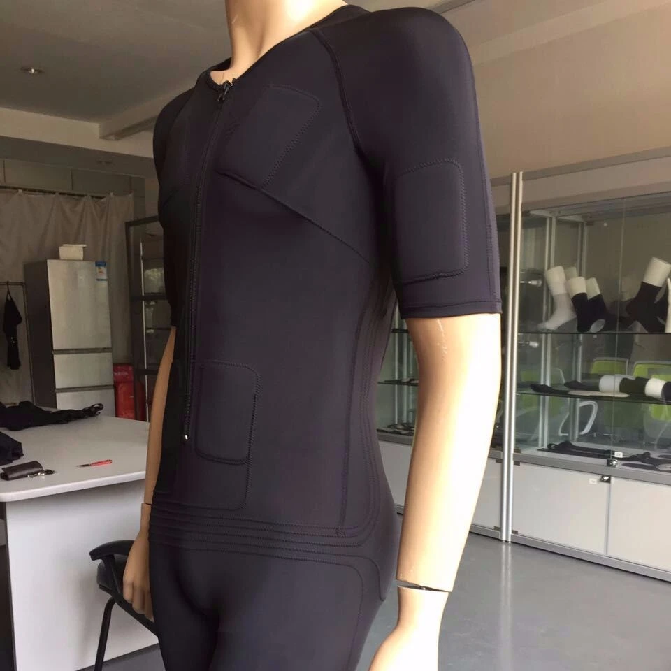 electric ems training muscle stimulator amplitrain vest