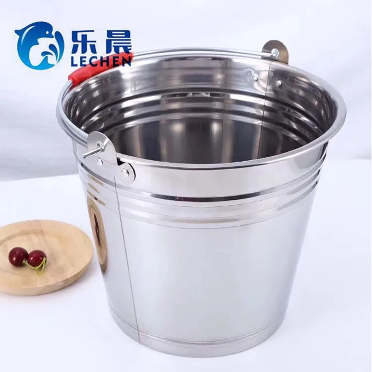 Stainless steel Bucket 20l  Beer Wine Bucket Ice Bucket  Water Barrel  410 Home Appliance