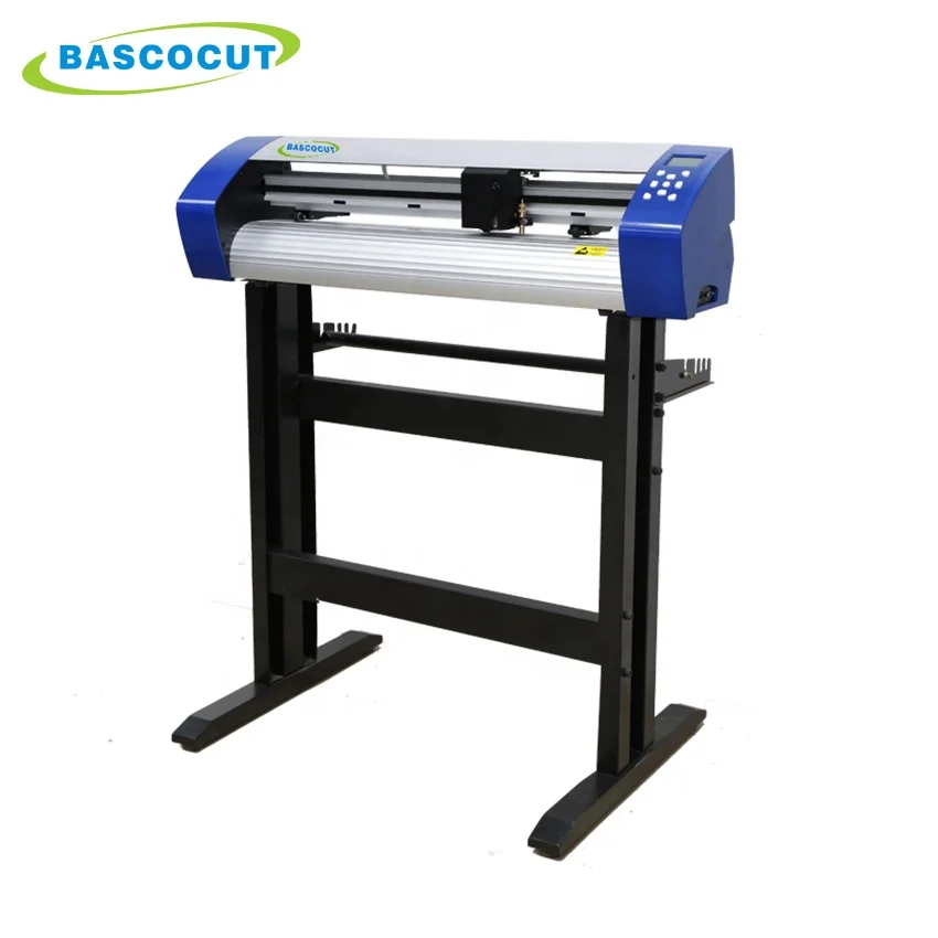 Bascocut USB driver 2000g cutting force sticker cutting plotter/680mm servo motor plotter cutter