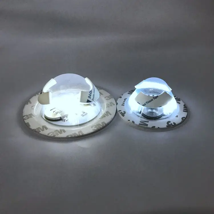 
Factory OEM LED bottle light adhesive LOGO sticker pad LED coaster waterproof LED bottle sticker for champagne Whiskey Vodka 