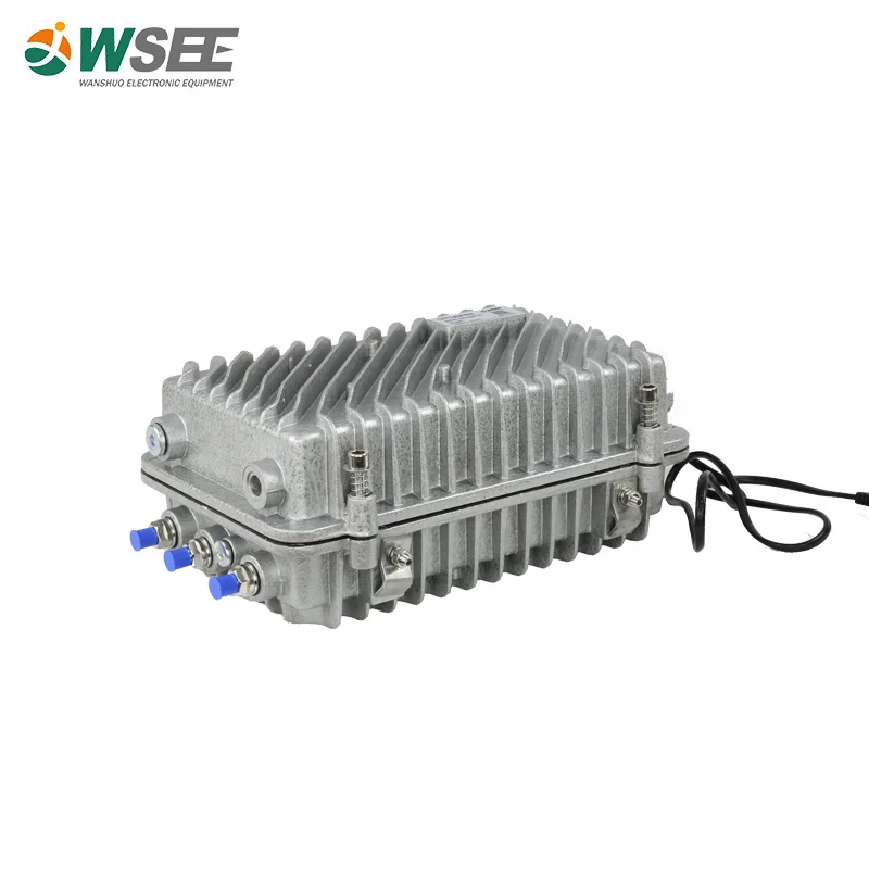 Cable TV 4 Outputs Outdoor Optical Receiver / Best Price CATV Equipment