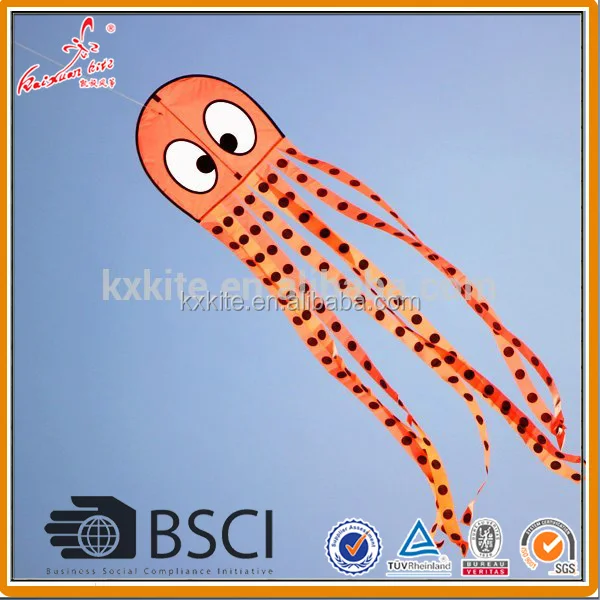 Single line octopus kite for kids from the kite factory