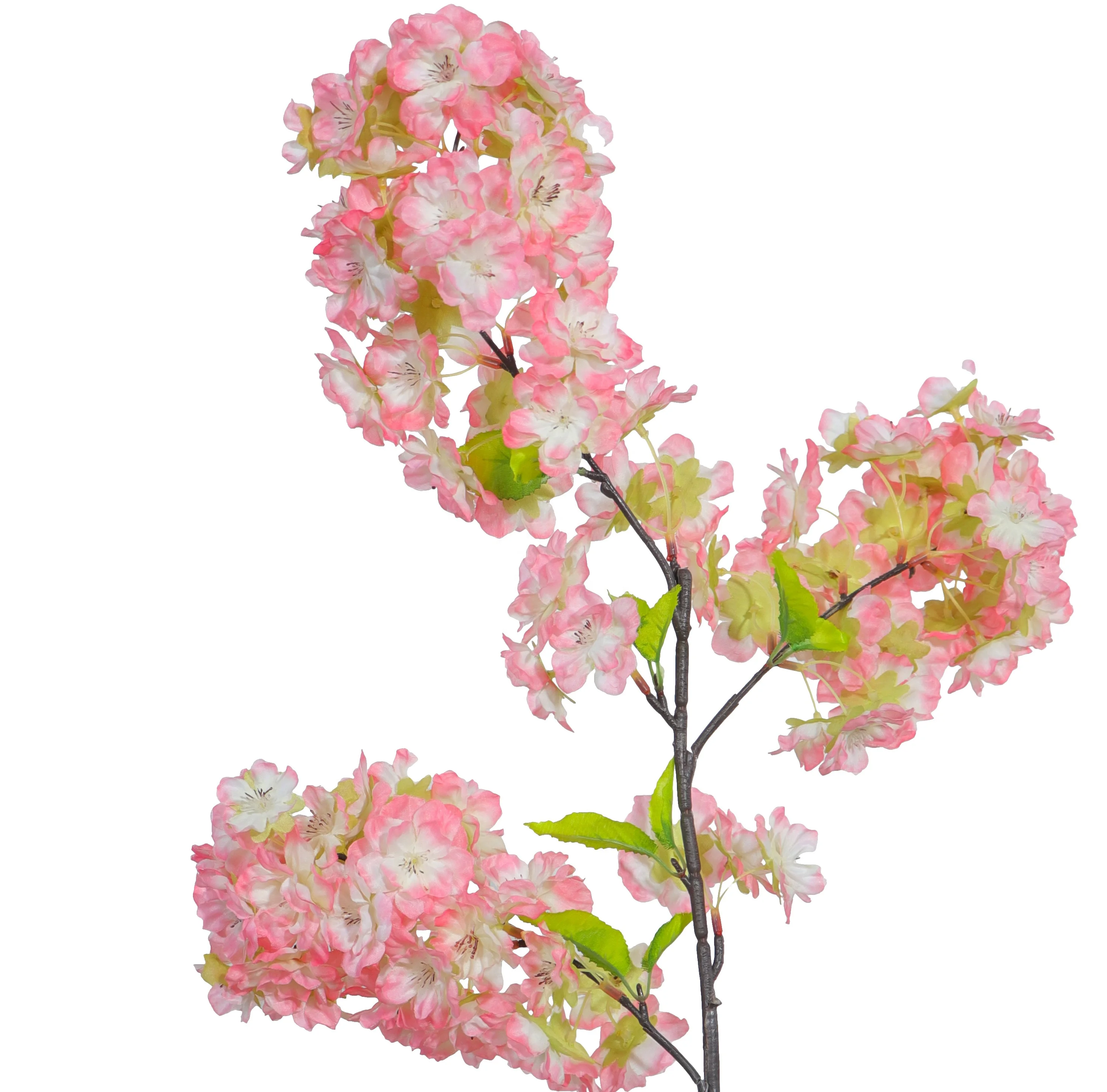 Romantic silk cherry blossom flowers artificial flower cherry branches