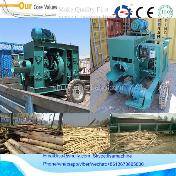 high efficiency low cost Ring Type Wood debarking Machine used for tree bark peeling