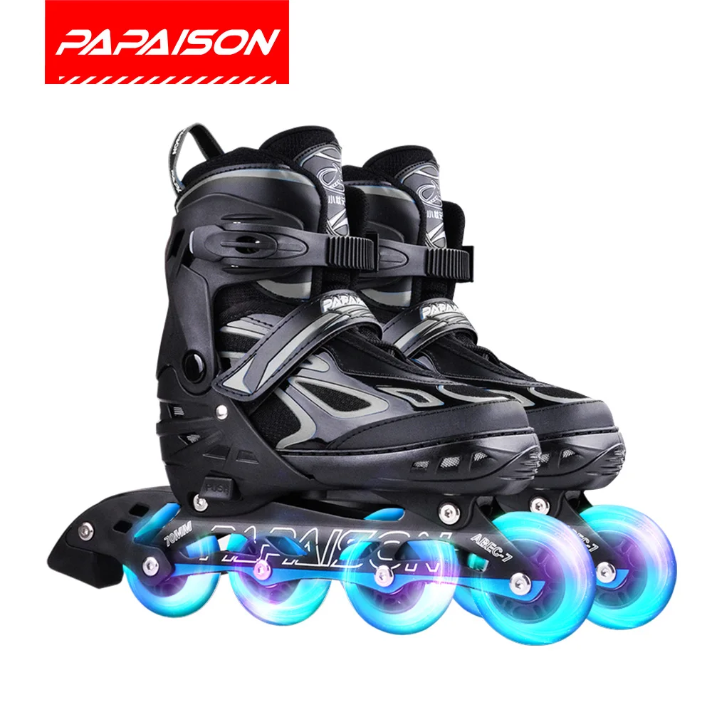 Cheap price children flashing roller skate with led lights