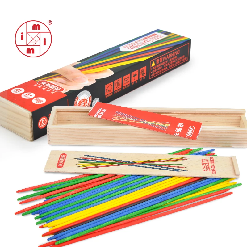 wooden pick up sticks game mikado toys for kids