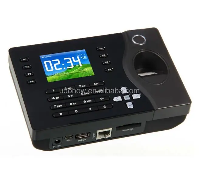 Устройство для записи отпечатков пальцев машина посещения сотрудников с системой присутствия черного