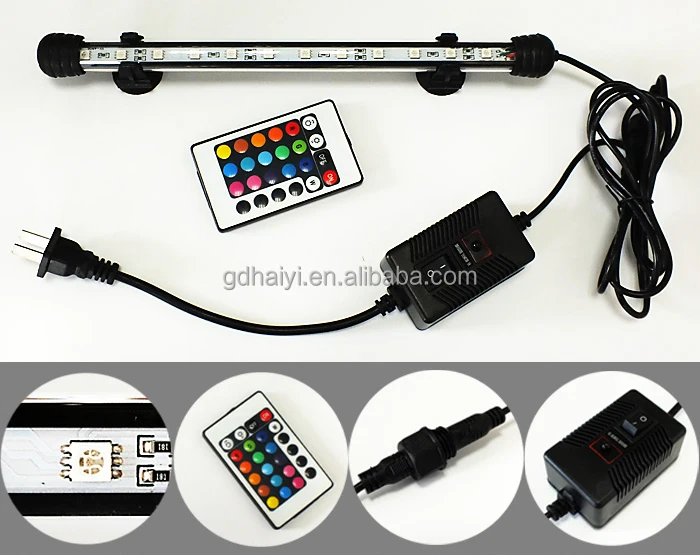 
China manufacturer Seabillion T4 LED-518 48cm 3.5W LED marine fish submersible lamp for aquarium 