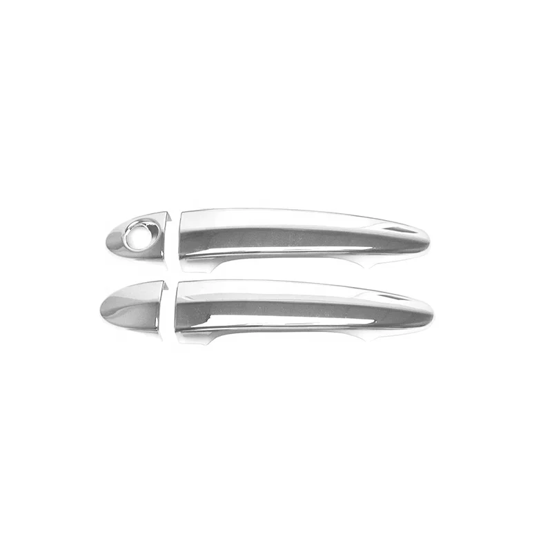 For BMW 5 E60 / 04-10 X3 E83 2013 Antistatic 4 Door 2 Keyhole ABS Chrome Anti Static Door Handle Cover