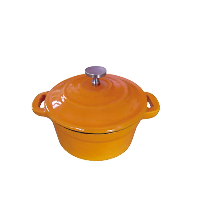 Hot Sale High Quality NEW Enamel Mini Cooking Pot/Enamel pot/Cast Iron Cookware