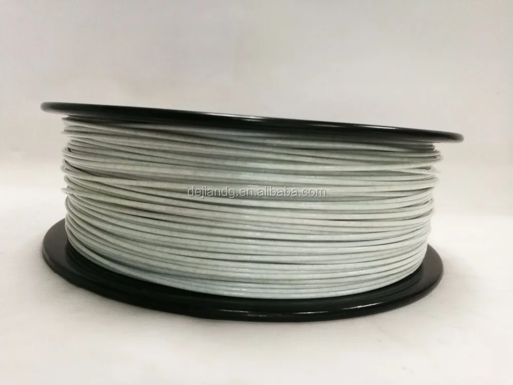 3D printer filament of Marble filament white color