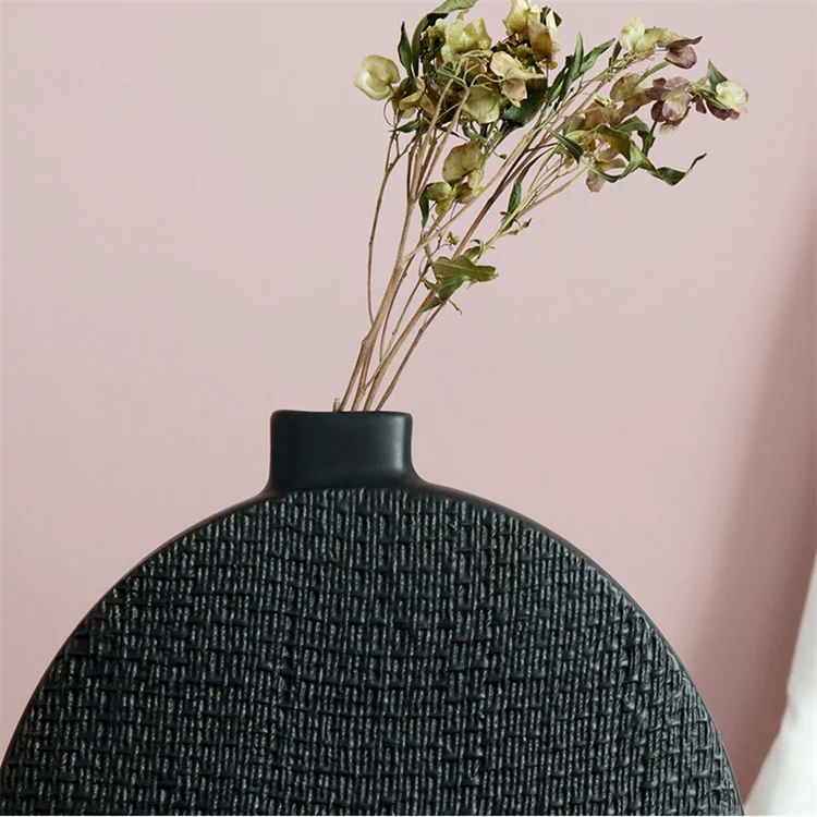 Hessian surface designs modern home goods decorative ceramic wedding flower vase