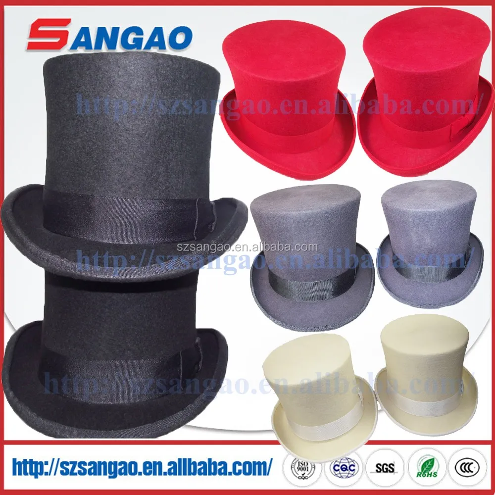 wholesale fashion mini top hats for girls in party or festival