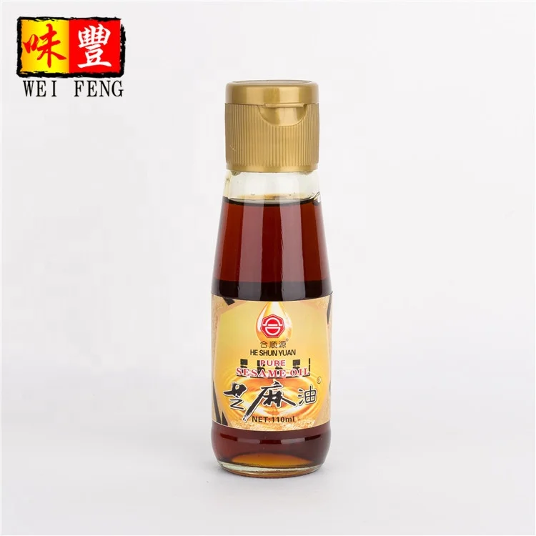 OEM BRC HACCP wholesale price natural healthy vegetable oil sale 200ML 150ML sesame seed oil