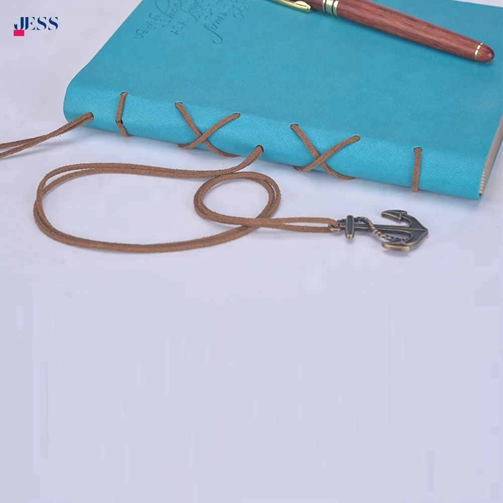 New Arrival PU Leather Notebook Notepad with Elastic Rope